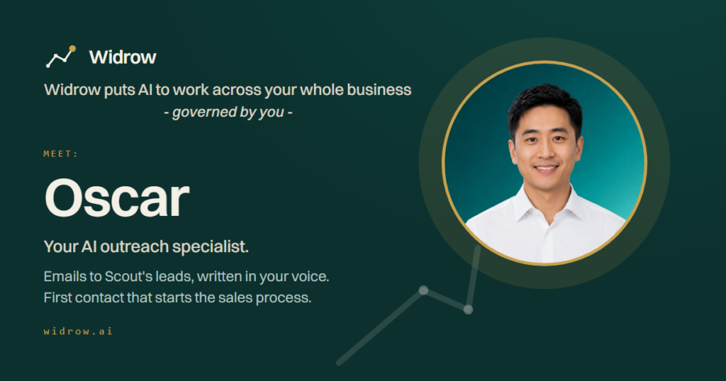 Meet Oscar - AI outreach emails in your voice