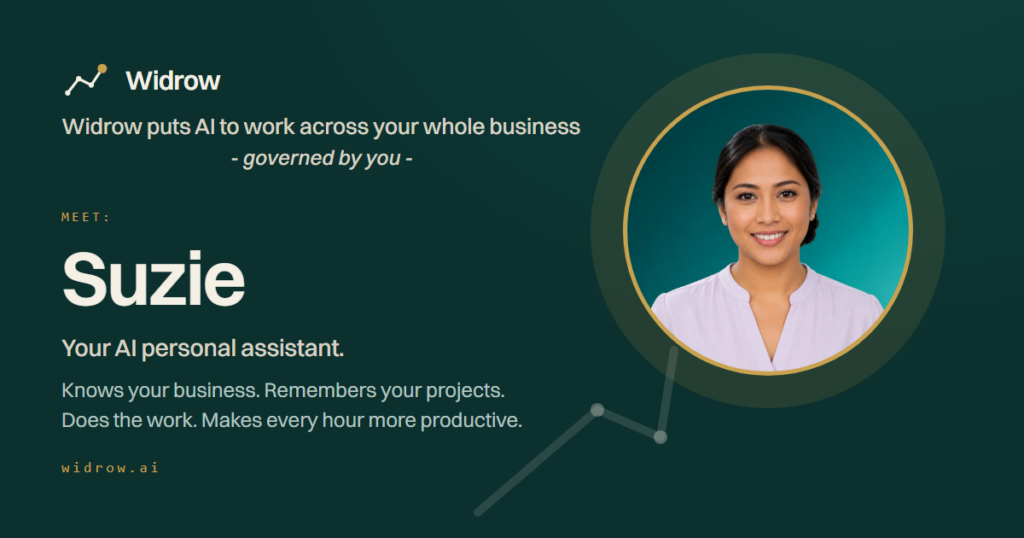 Meet Suzie - your AI personal assistant